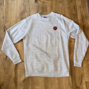 Santa Cruz Red Dot Embroidered Crewneck